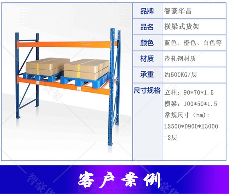 承重1T重型倉(cāng)庫(kù)貨架